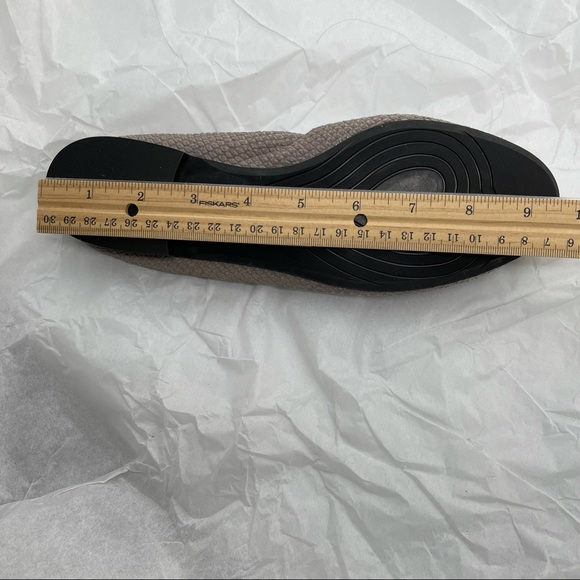 Ferca 81 Leather Ballerina Flats Jeweled Toe 38 - Picture 9 of 9